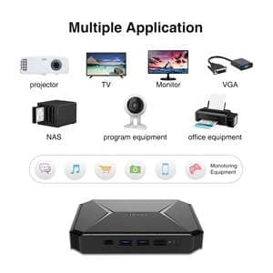 Міні-ПК CHUWI HeroBox Intel Celeron N100/ J4125 Чотириядерний ЦП