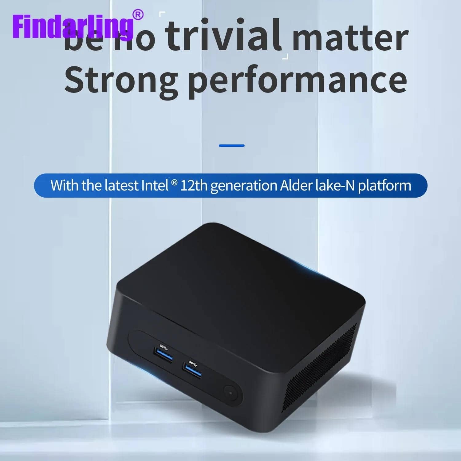 Найновіший процесор Intel Alder-N Lake N95 Windows 11 Mini PC UHD