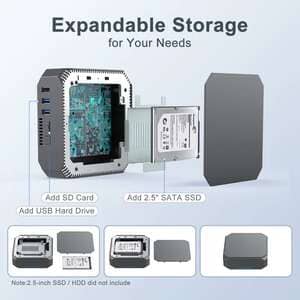 Міні-ПК CHUWI HeroBox Intel Celeron N100/ J4125 Чотириядерний ЦП