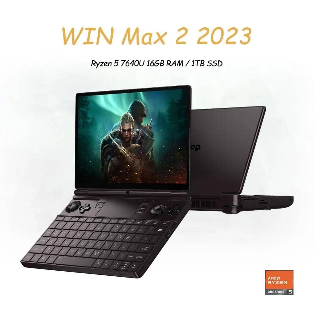 GPD 2023 WIN Max 2 16 ГБ пам'яті 1 ТБ SSD Жорсткий диск ЦП