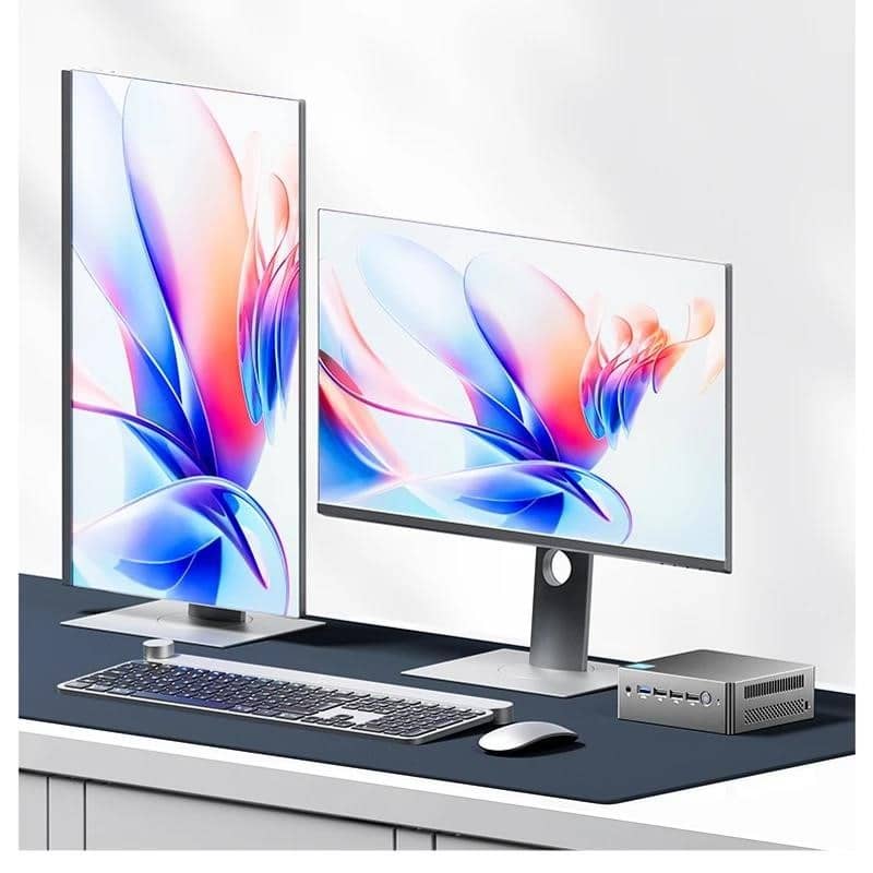 Міні-ПК з вентилятором 12-го покоління Intel N100 Alder Lake Quad