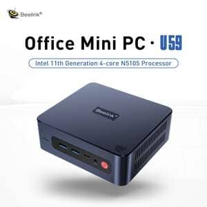 Міні-ПК Beelink U59 Pro Intel 11-го покоління Celeron N5105 DDR4 8