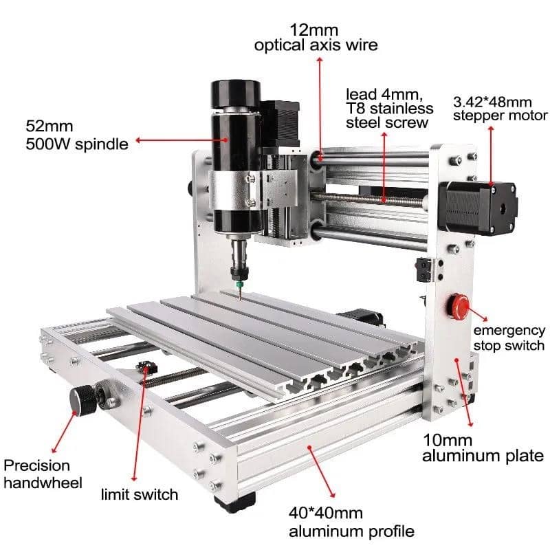 CNC 3018 Pro Max 500 GRBL Control 20 DIY