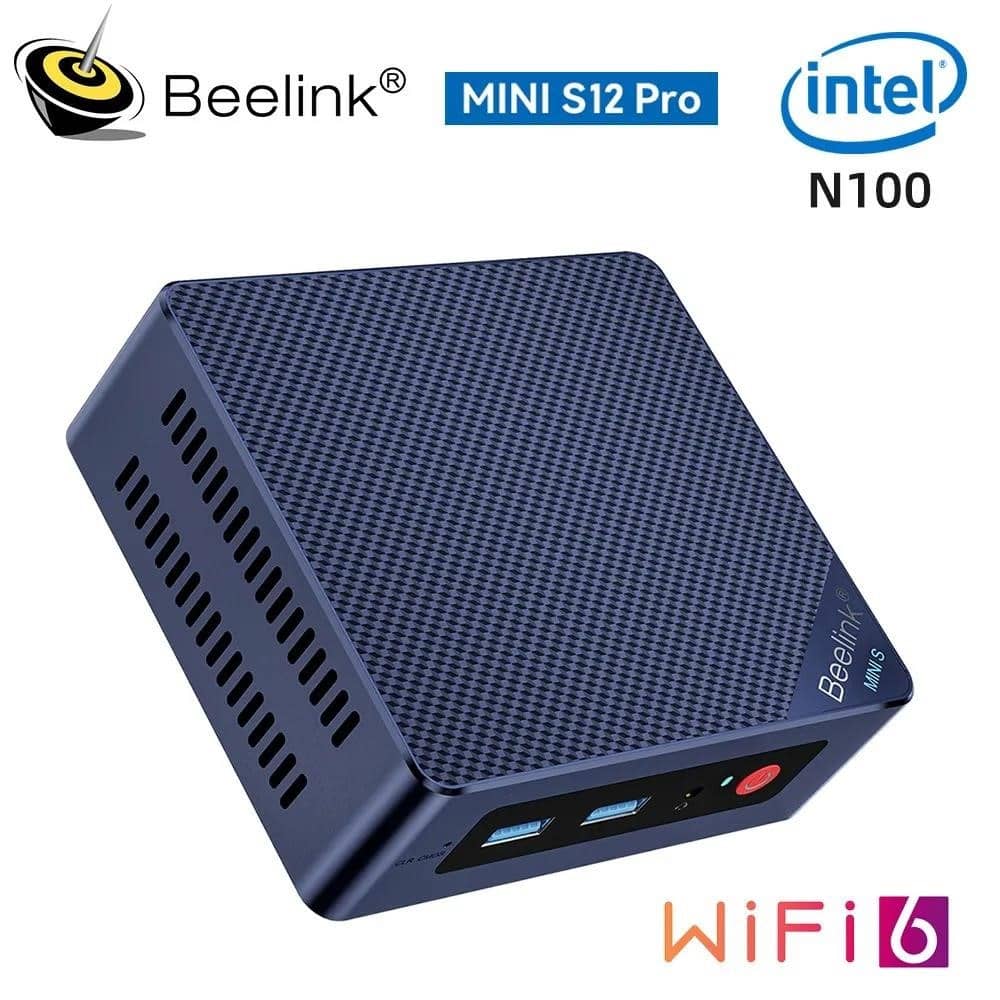 Beelink Mini S12 Pro Intel 12th N100 Intel 11th N5095 Mini PC 8GB