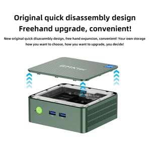 GMKtec G3 Mini PC Alder Lake N100 Windows 11 Pro Intel 12th DDR4