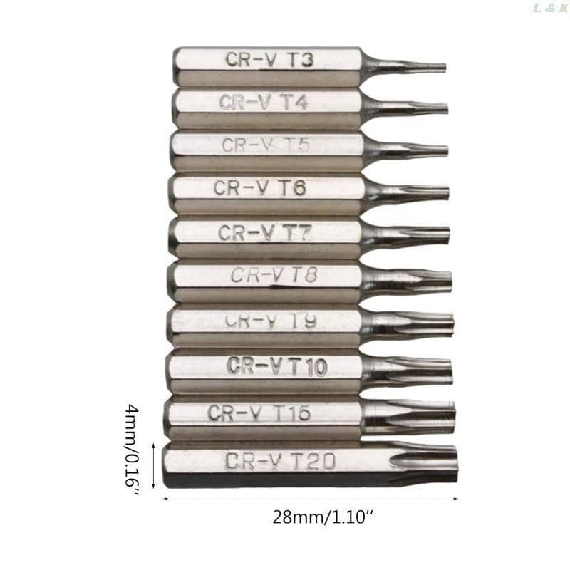 Torx bit t6 hotsell