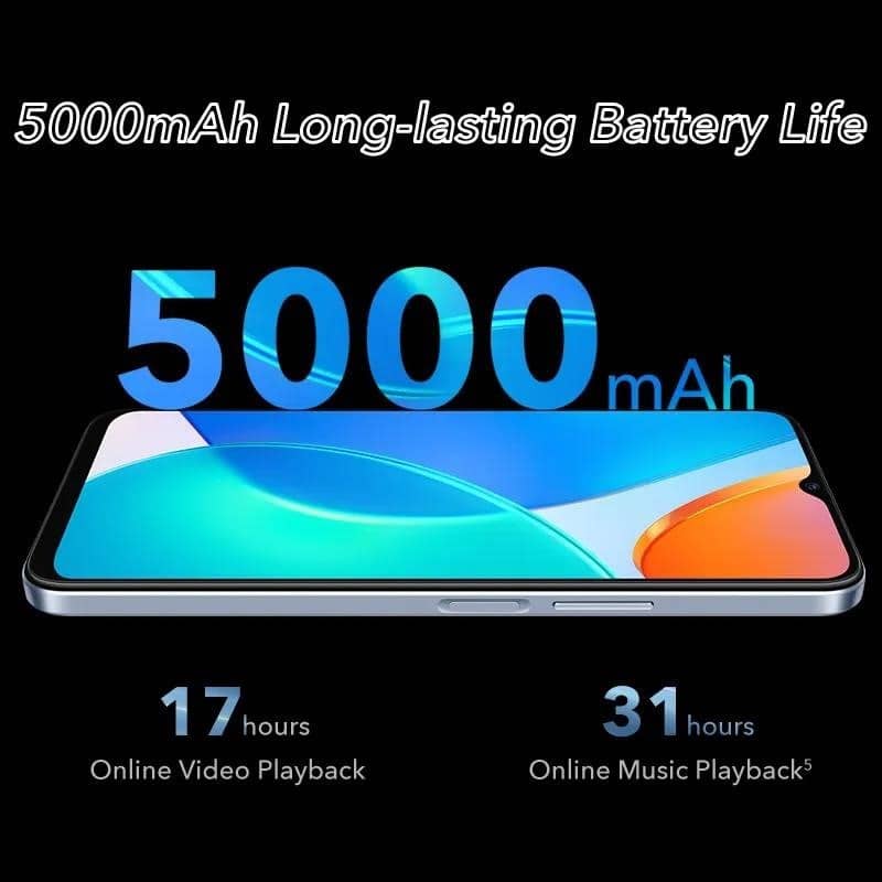 Смартфон HONOR X6 X6S, 6,5-дюймовий дисплей, 5000 мАг, велика