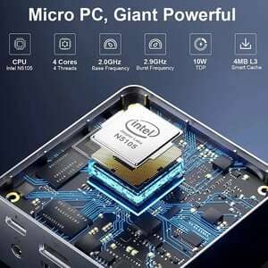 GMKtec nucbox5 ミニ PC Windows11 N5105 Amazon.co.jp: GMKtec Nucbox5 Pro Mini PC Windows 11 Pro ミニ