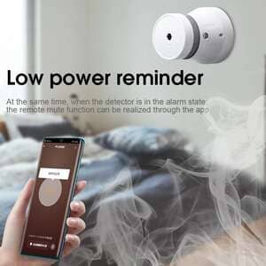 Aubess Tuya Zigbee Smart Smoke Detector Sensor Alarm Fire Smoke ...