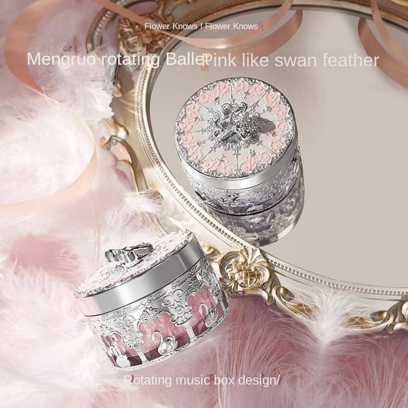 Flower Knows Swan Ballet Setting Loose Powder Makeup Matte