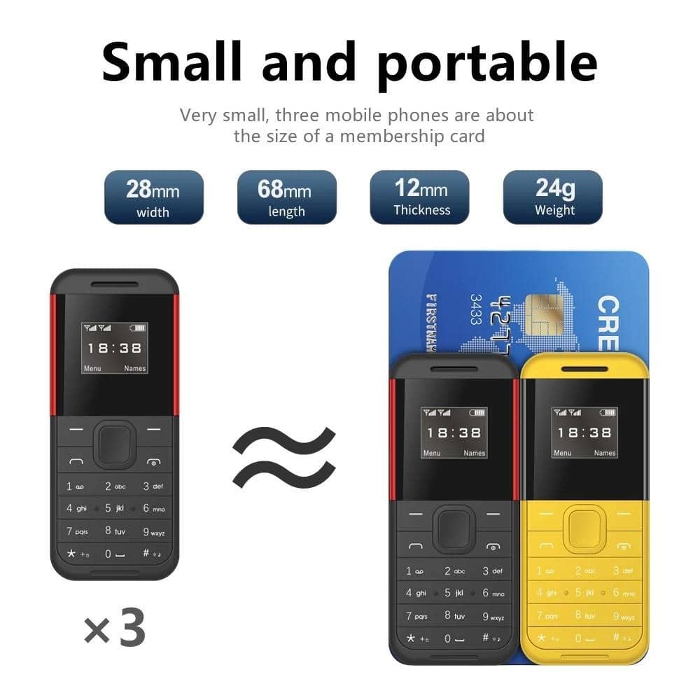 BM222 Super Mini Мобільний телефон Ультралегка портативна клавіатура Без  камери Dual Sim Глобальна версія GSM Bluetooth Маленький телефон : купити в  Україні за ціною 556,67 ₴ з ПДВ | Інтернет-магазин VAM PLAZA