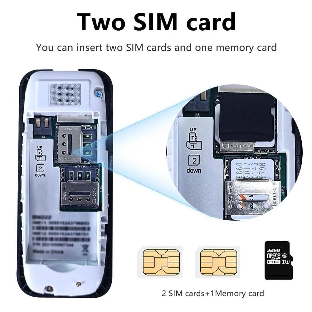 BM222 Super Mini Мобільний телефон Ультралегка портативна клавіатура Без  камери Dual Sim Глобальна версія GSM Bluetooth Маленький телефон : купити в  Україні за ціною 556,67 ₴ з ПДВ | Інтернет-магазин VAM PLAZA