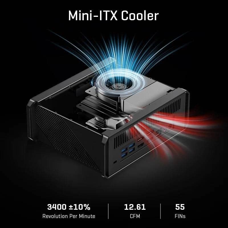 CHUWI CoreBox Ігровий ПК Комп'ютер Intel Core i5-13500H 16